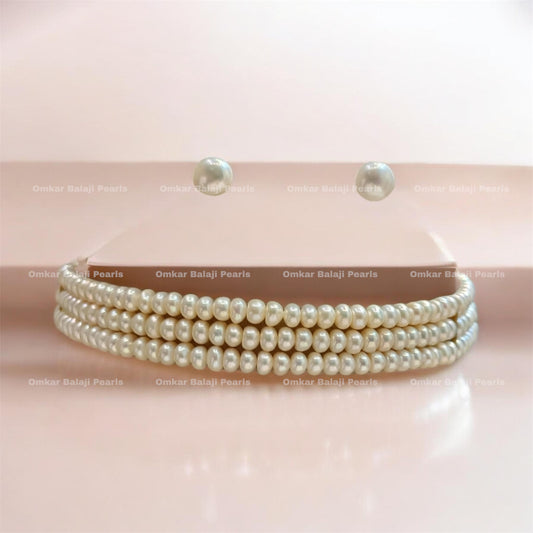 Statement Royal Choker Set ( 3 Layered )