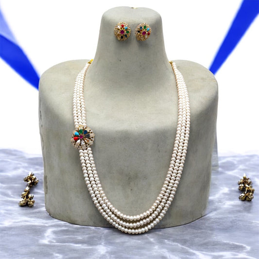 Gold look Naratna Side Piece