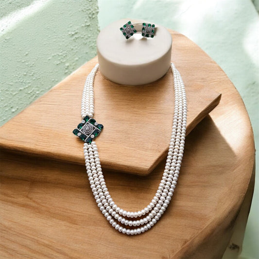 Rolex Green Side Piece 3 Layered