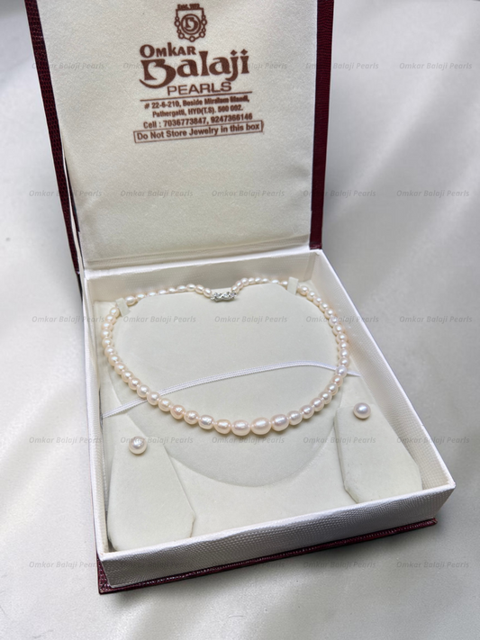 Exclusive Oval Gradation Pearl Set