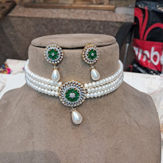 Choker Set Green