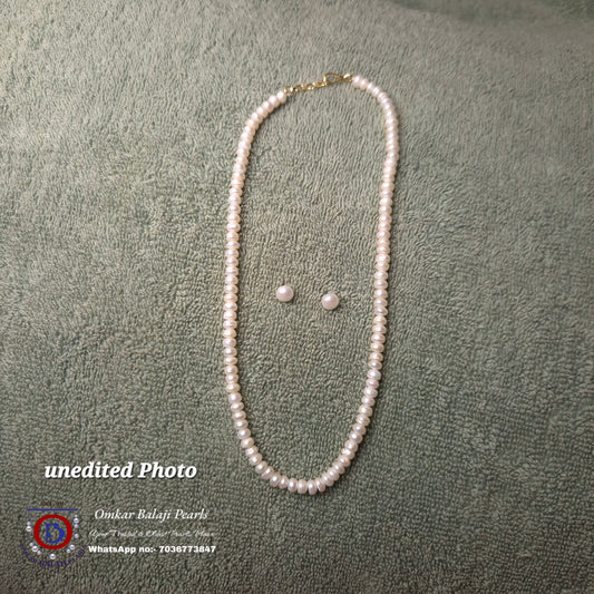 Single Layer Pearls Set Plain corn