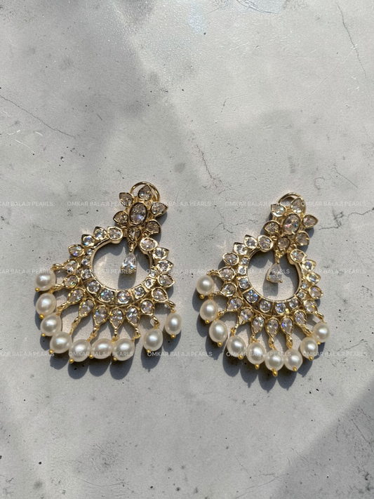 Chandballi Of Real Pearls 🌙