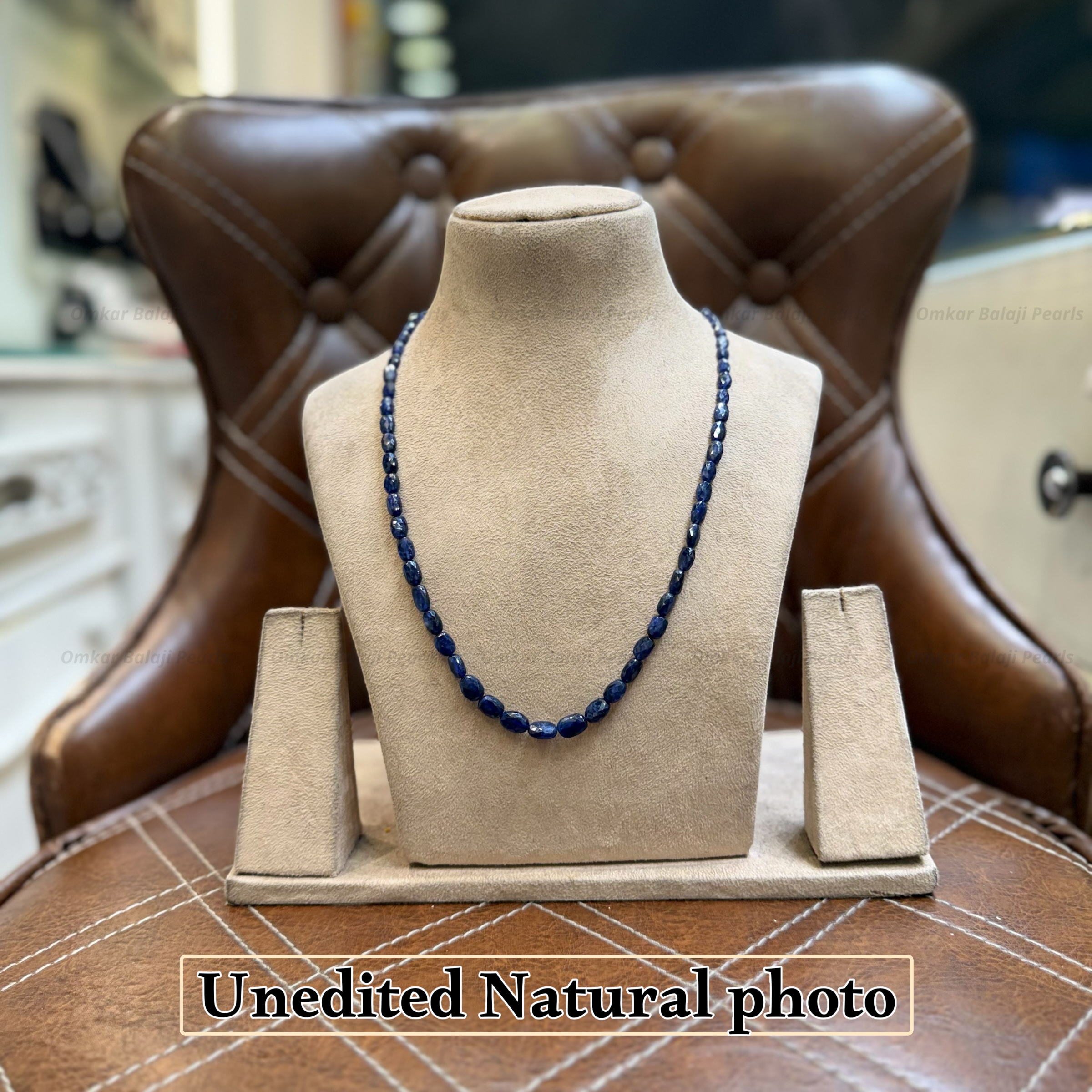 Real Blue Sapphire Mala 💙