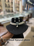 Exclusive Real Pearls Choker Set