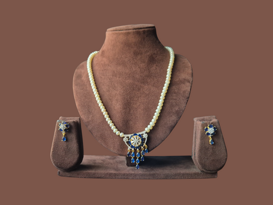 Designer single layer set Blue