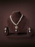 Flower Pearls Set Rose Pink