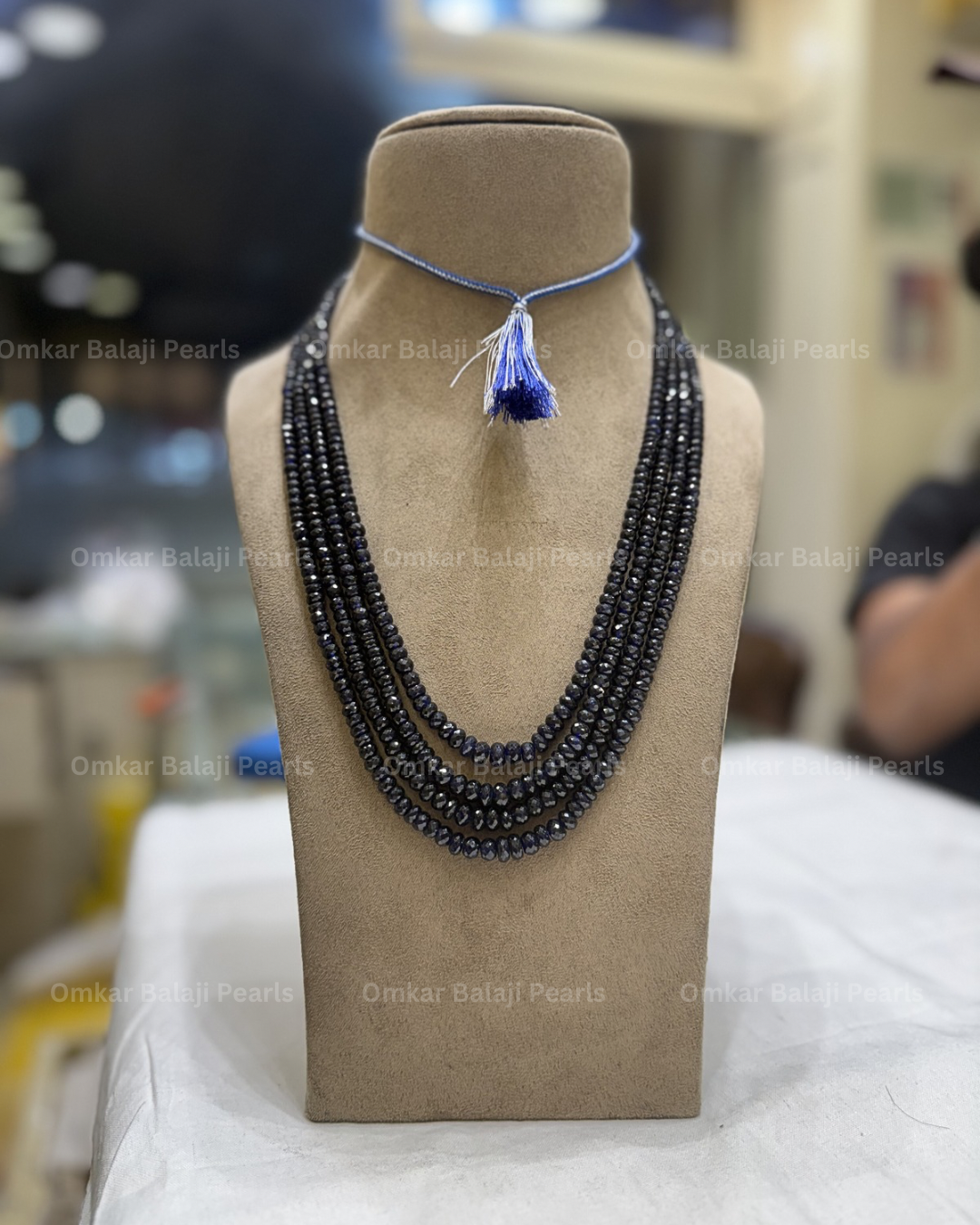 ✨ Celebrity Choice: Royal Blue Sapphire Mala ✨