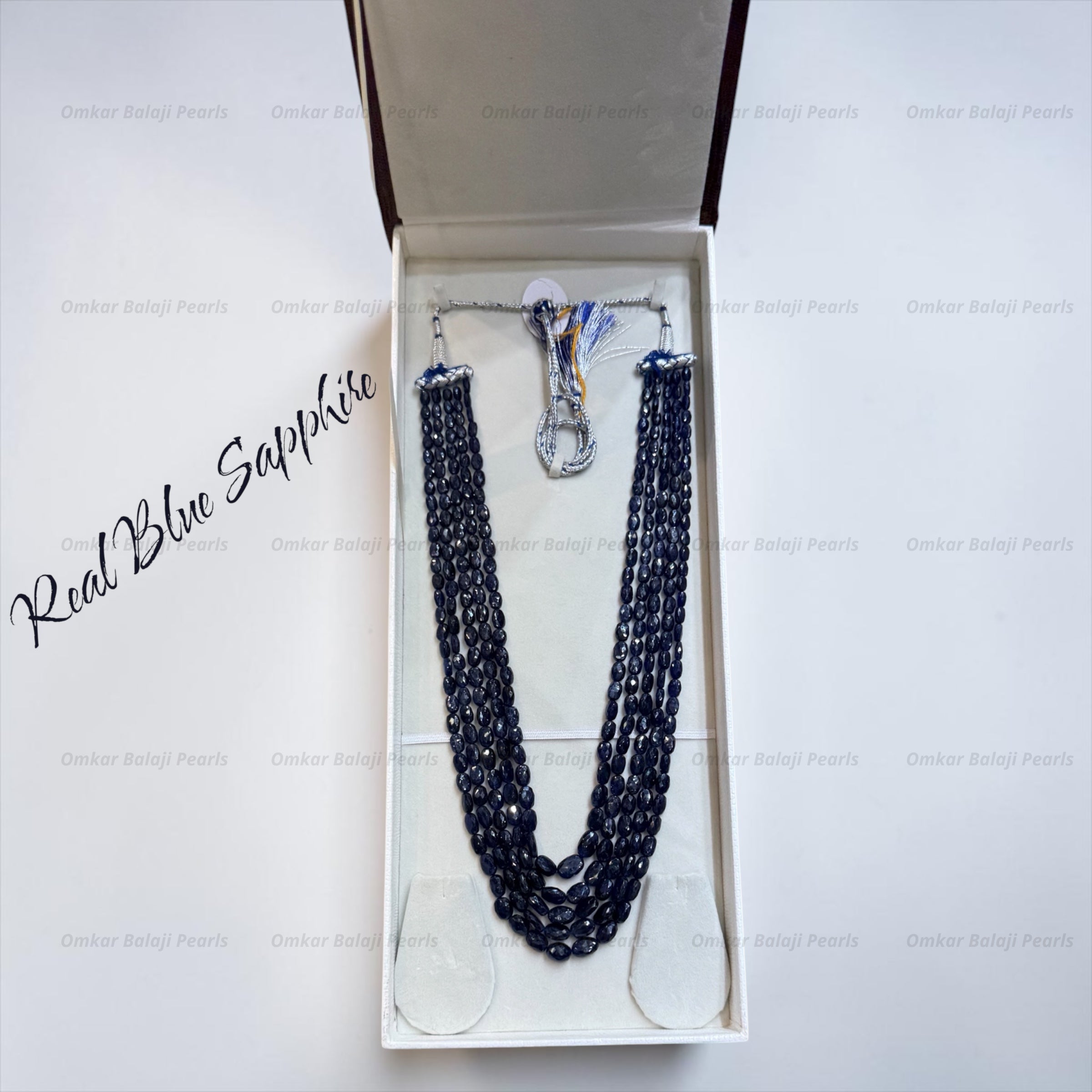 Real Blue Sapphire Mala 💙
