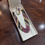 Multi Sapphire Stones Mala