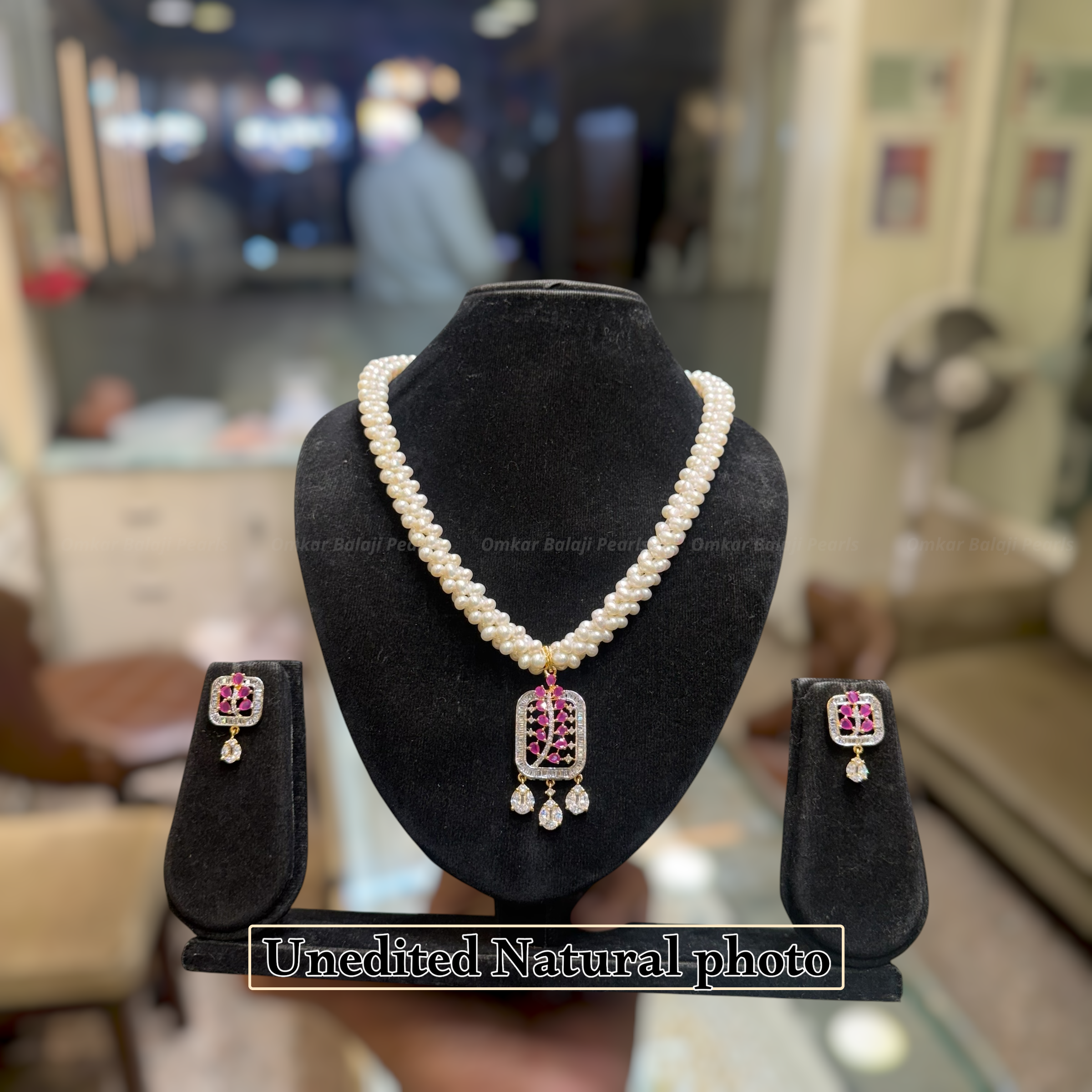 Royal Handwoven Pearl Masterpiece