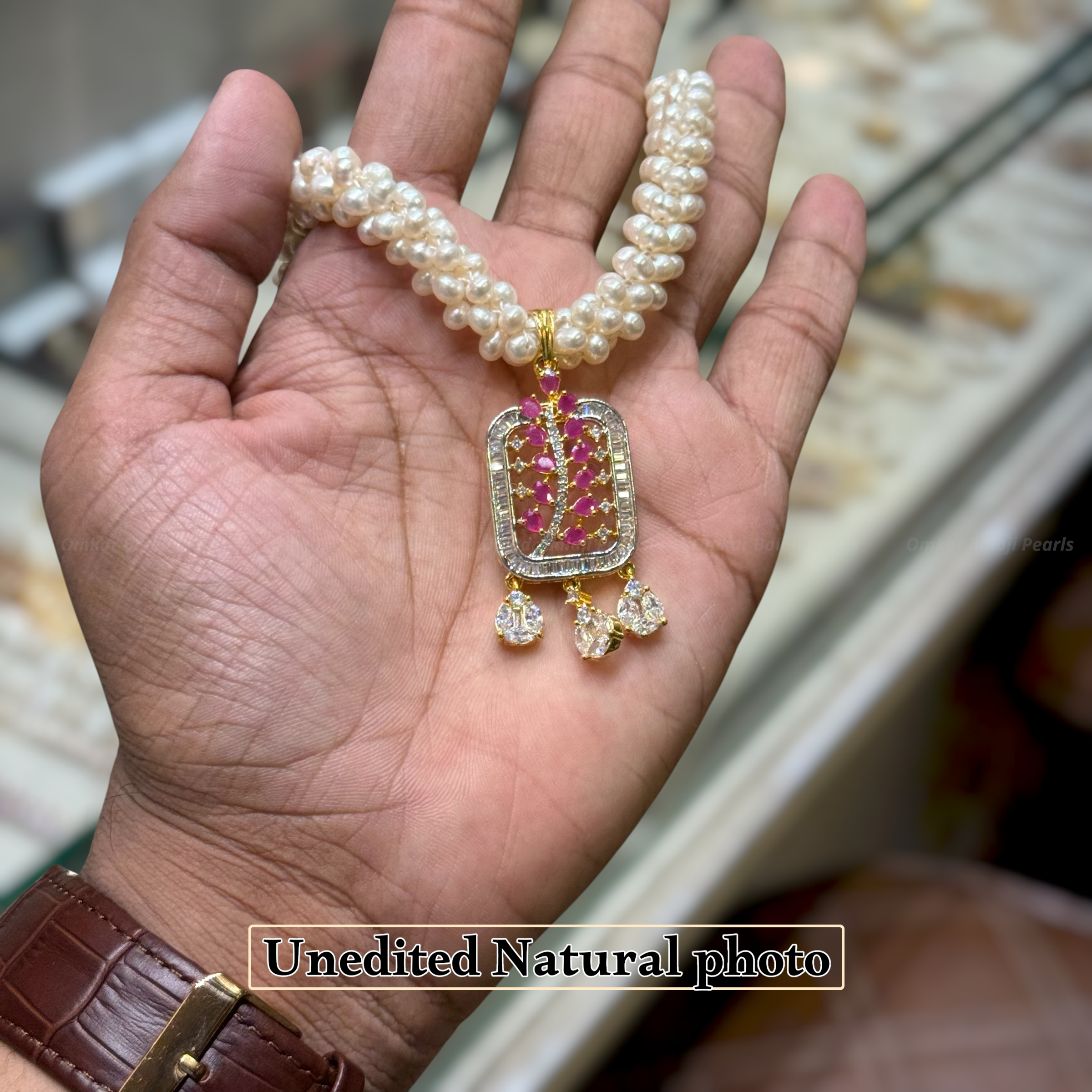 Royal Handwoven Pearl Masterpiece