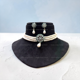 Exclusive Real Pearls Choker Set