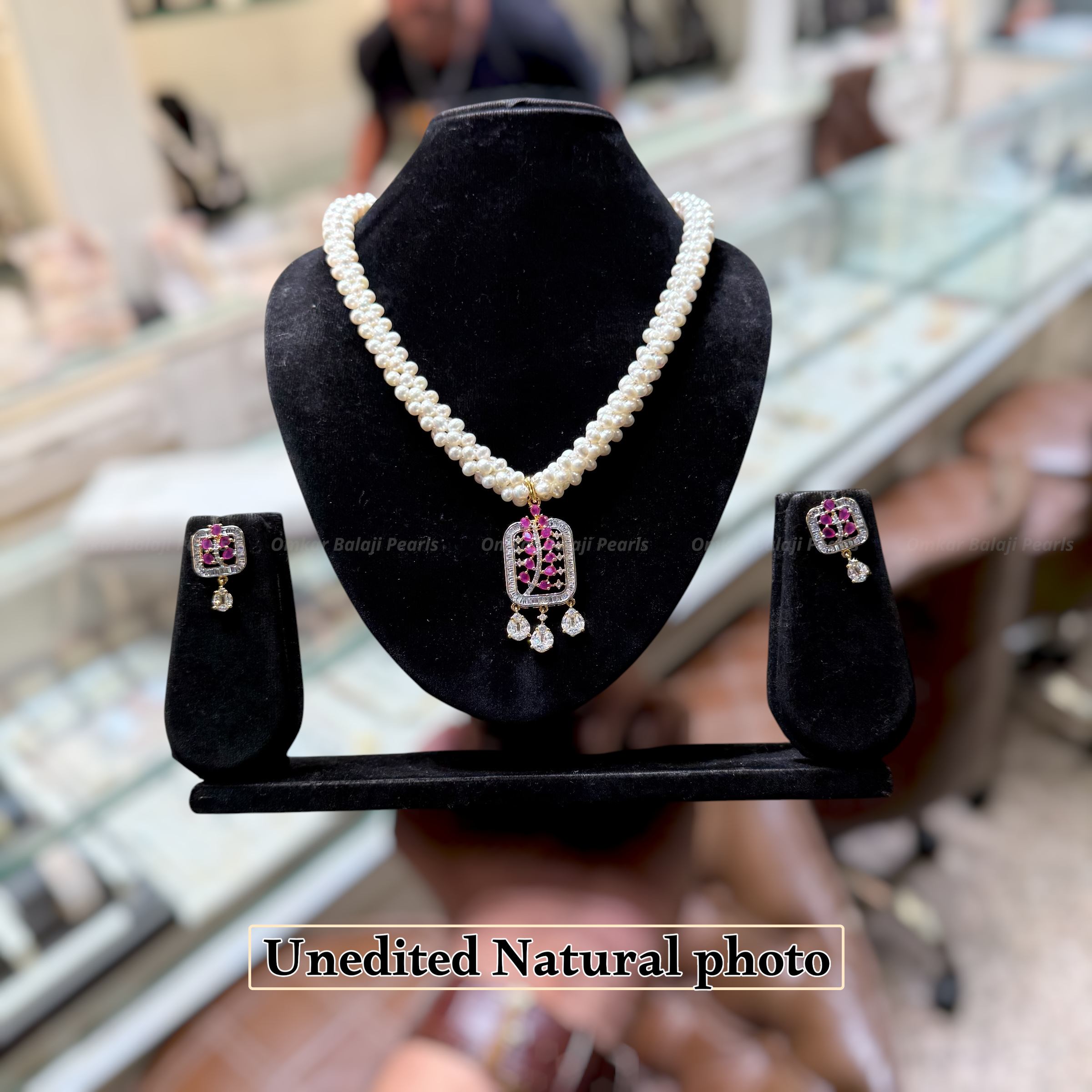Royal Handwoven Pearl Masterpiece