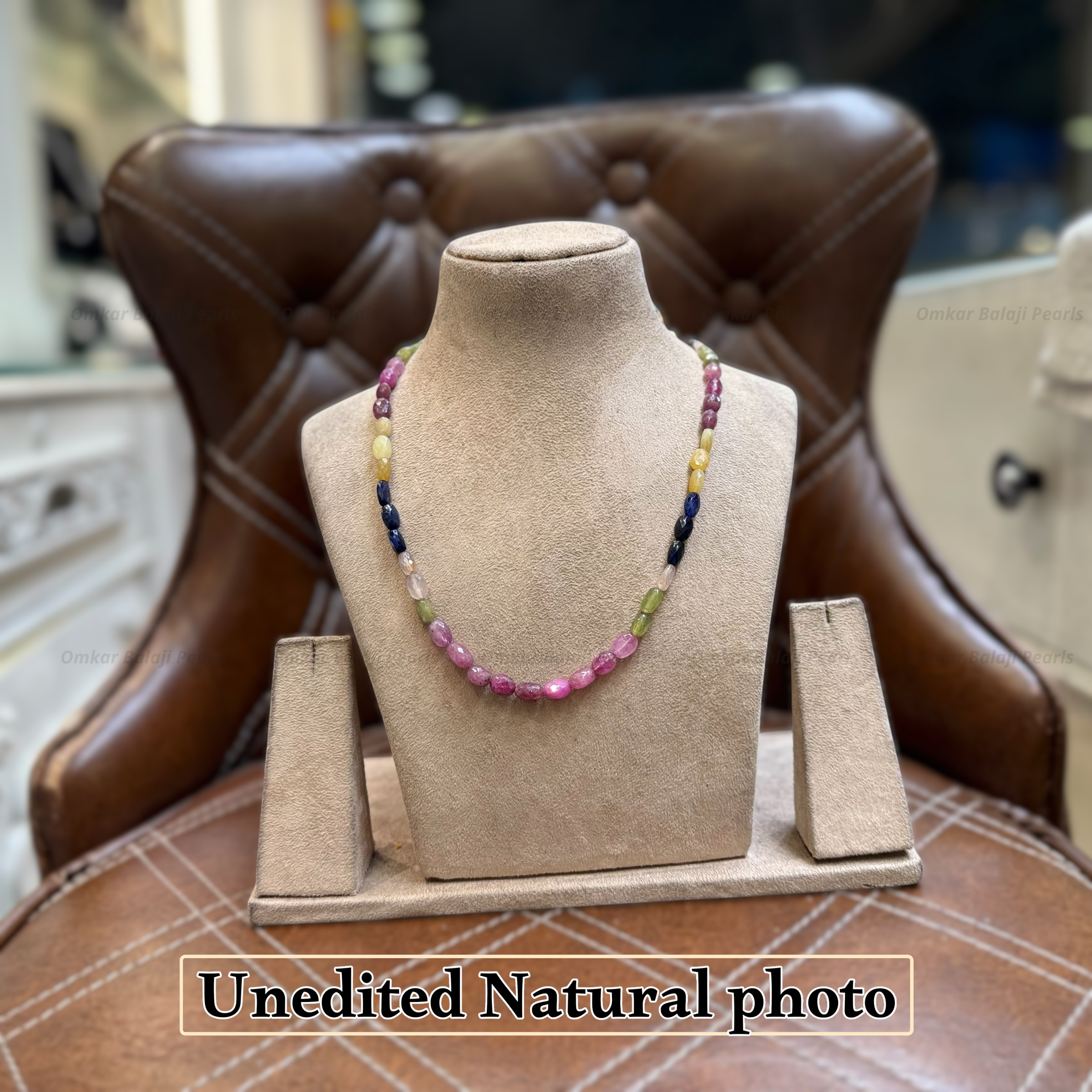 Multi Sapphire Stones Mala