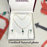 SINGLE LAYER REAL PEARLS SET