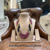 Multi Sapphire Stones Mala