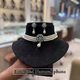 Exclusive Real Pearls Choker Set
