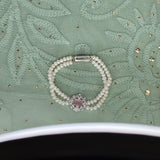 Rose Pink 2 Layer Braclet