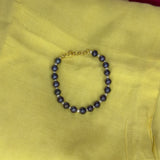 Black & White Pealrs Single Layer Braclet