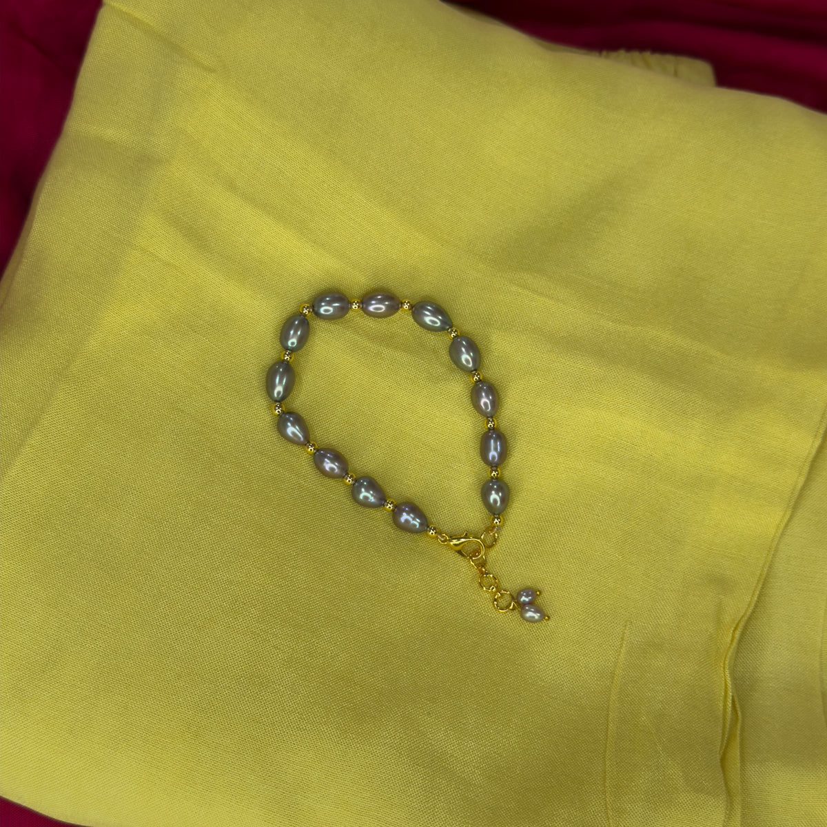 Rare Greyish Green color Single Layer Braclet