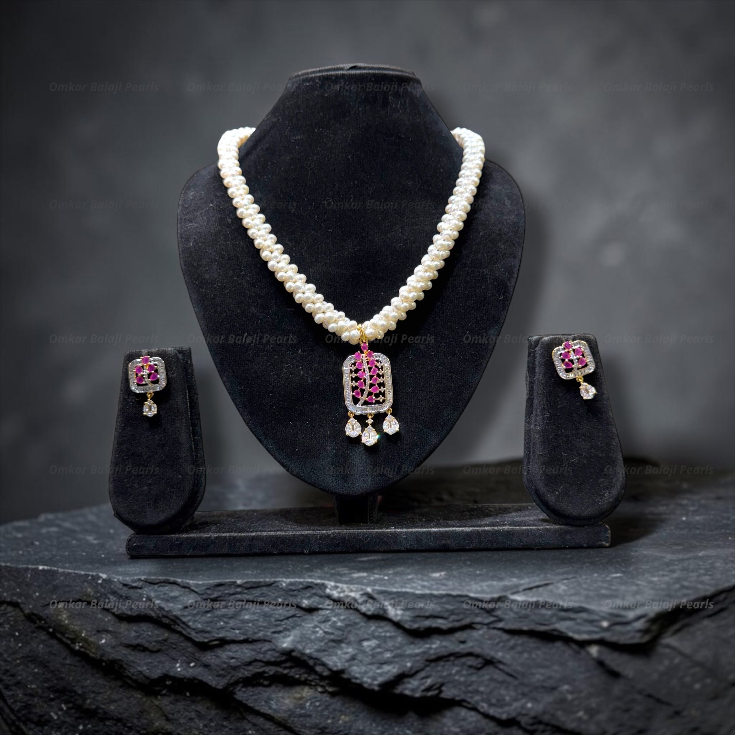 Royal Handwoven Pearl Masterpiece