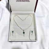 SINGLE LAYER REAL PEARLS SET