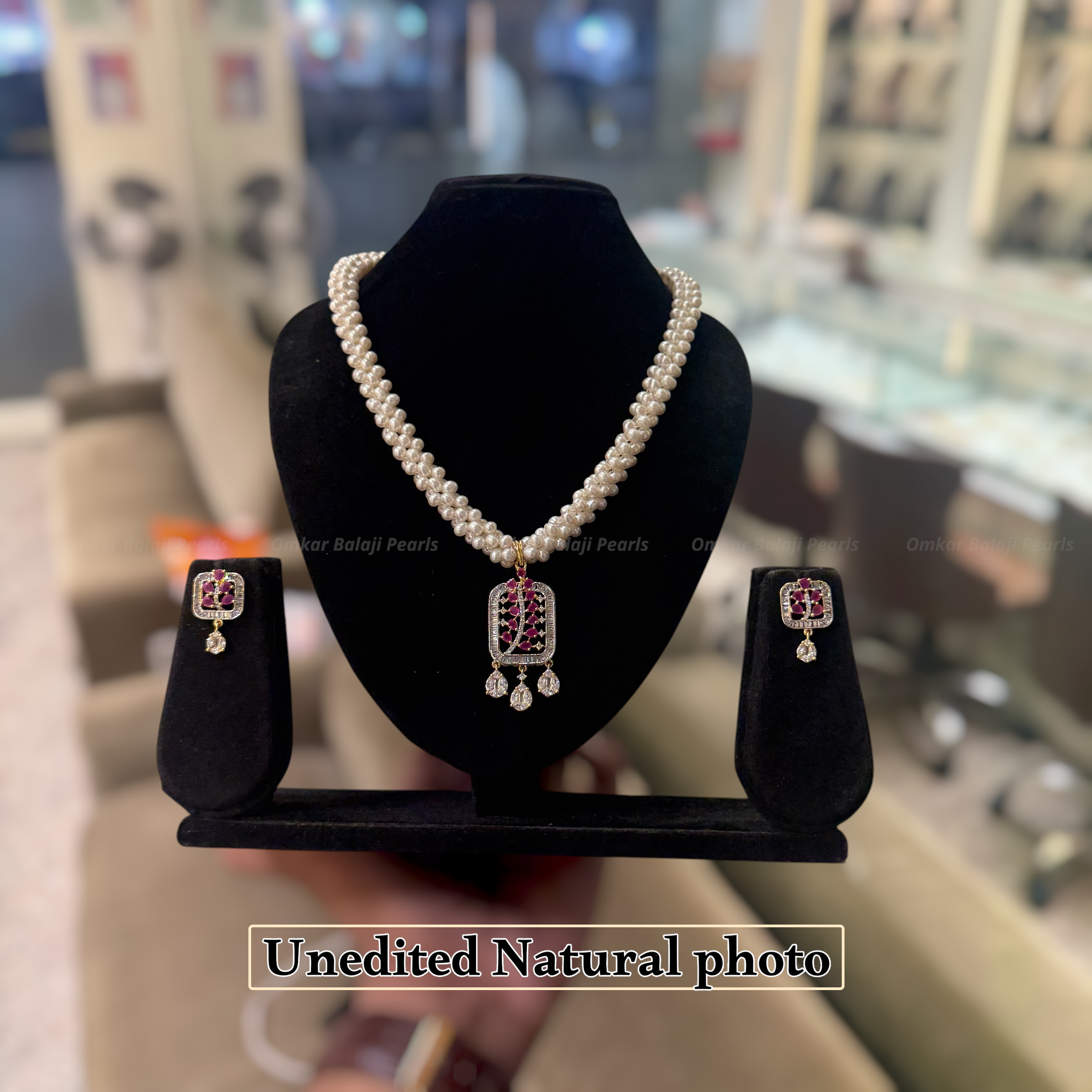 Royal Handwoven Pearl Masterpiece