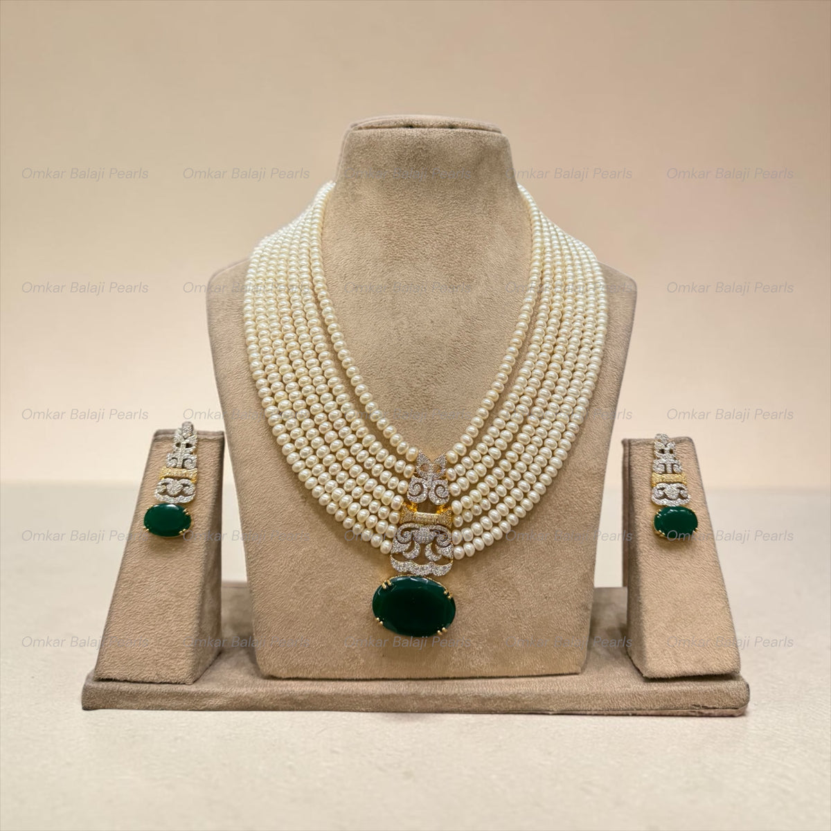 Royal Heritage 7-Layer Pearl Haar (Green]