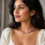 Royal Lavender Pink Pearl Set