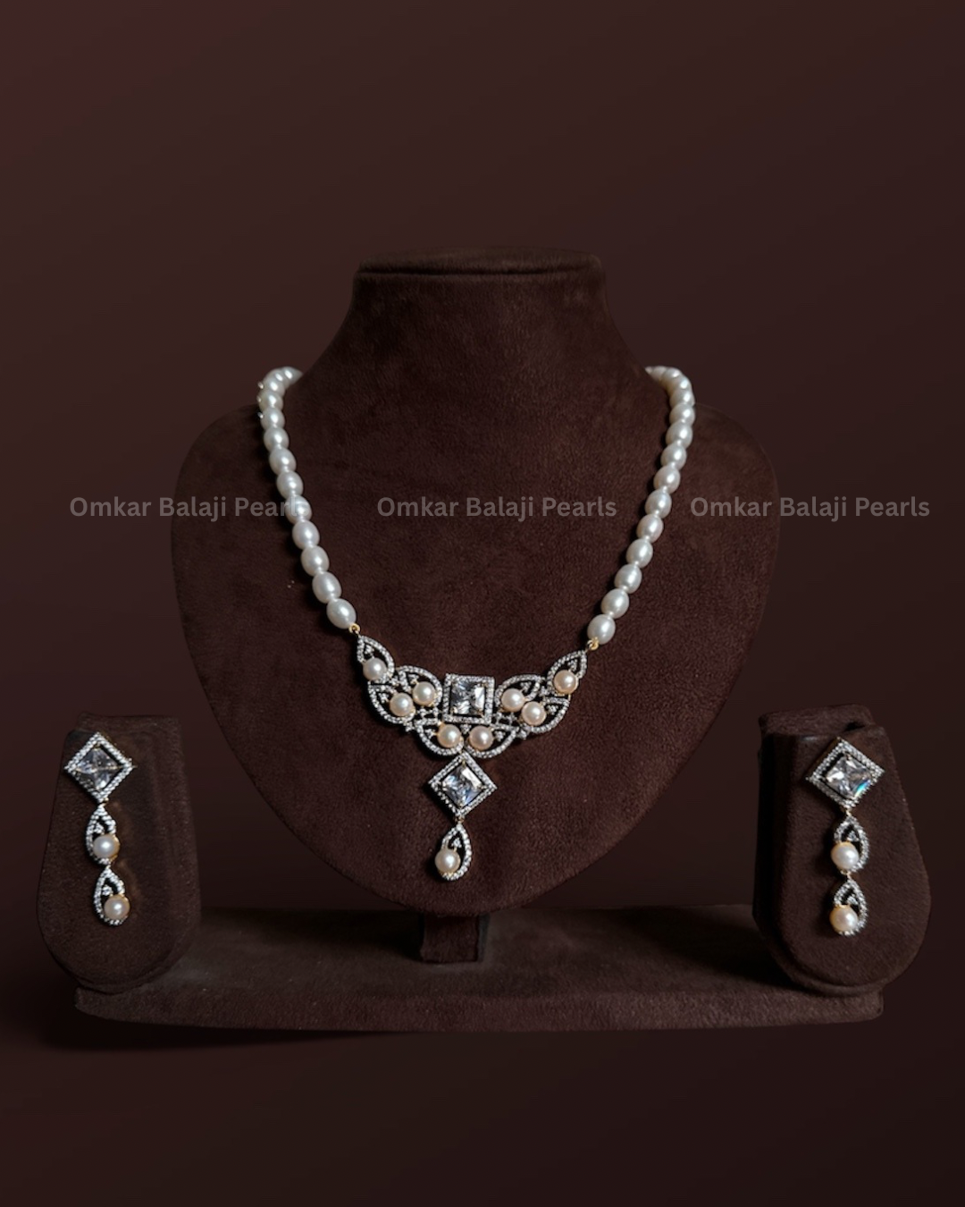 Designer Pearl Set full white