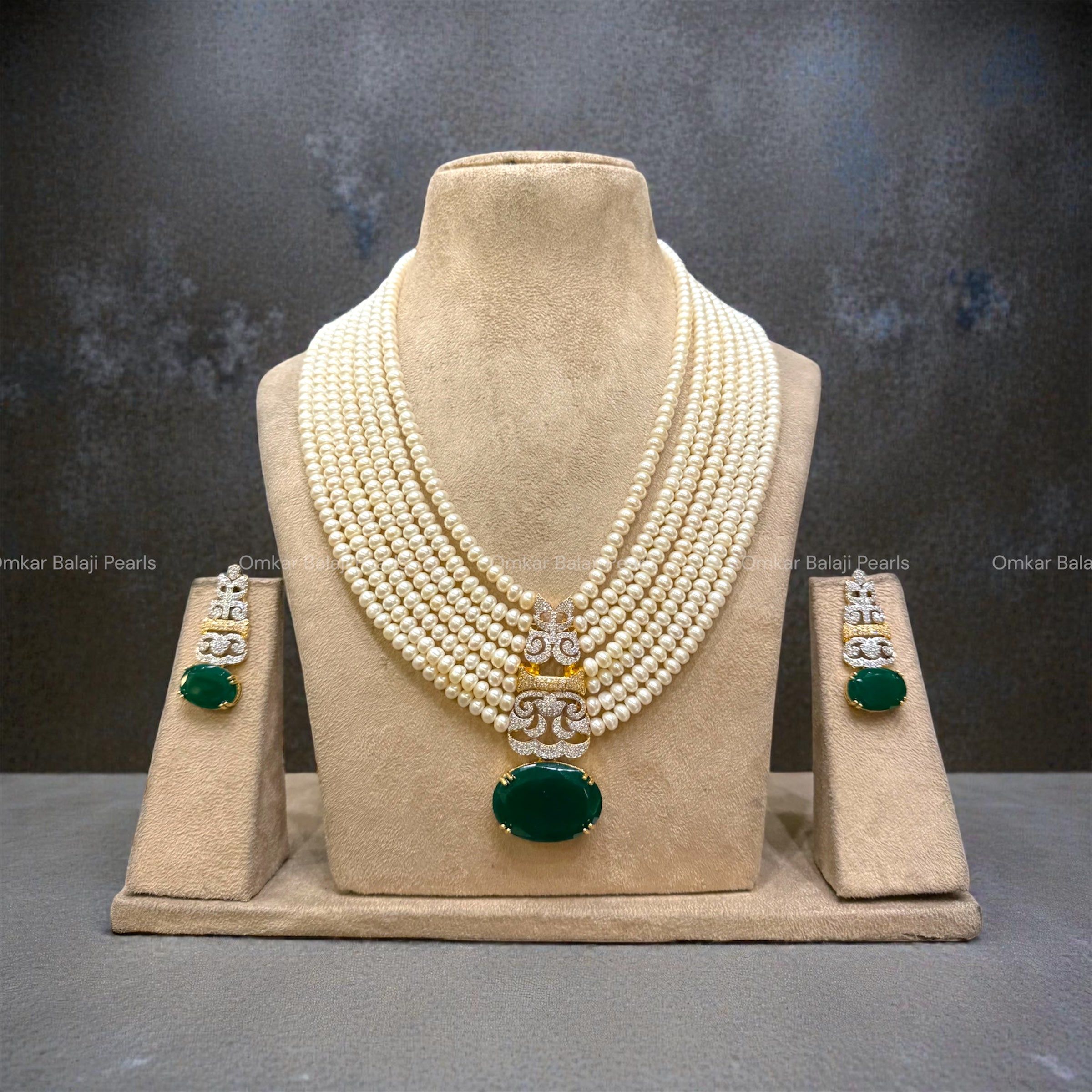 Royal Heritage 7-Layer Pearl Haar (Green]