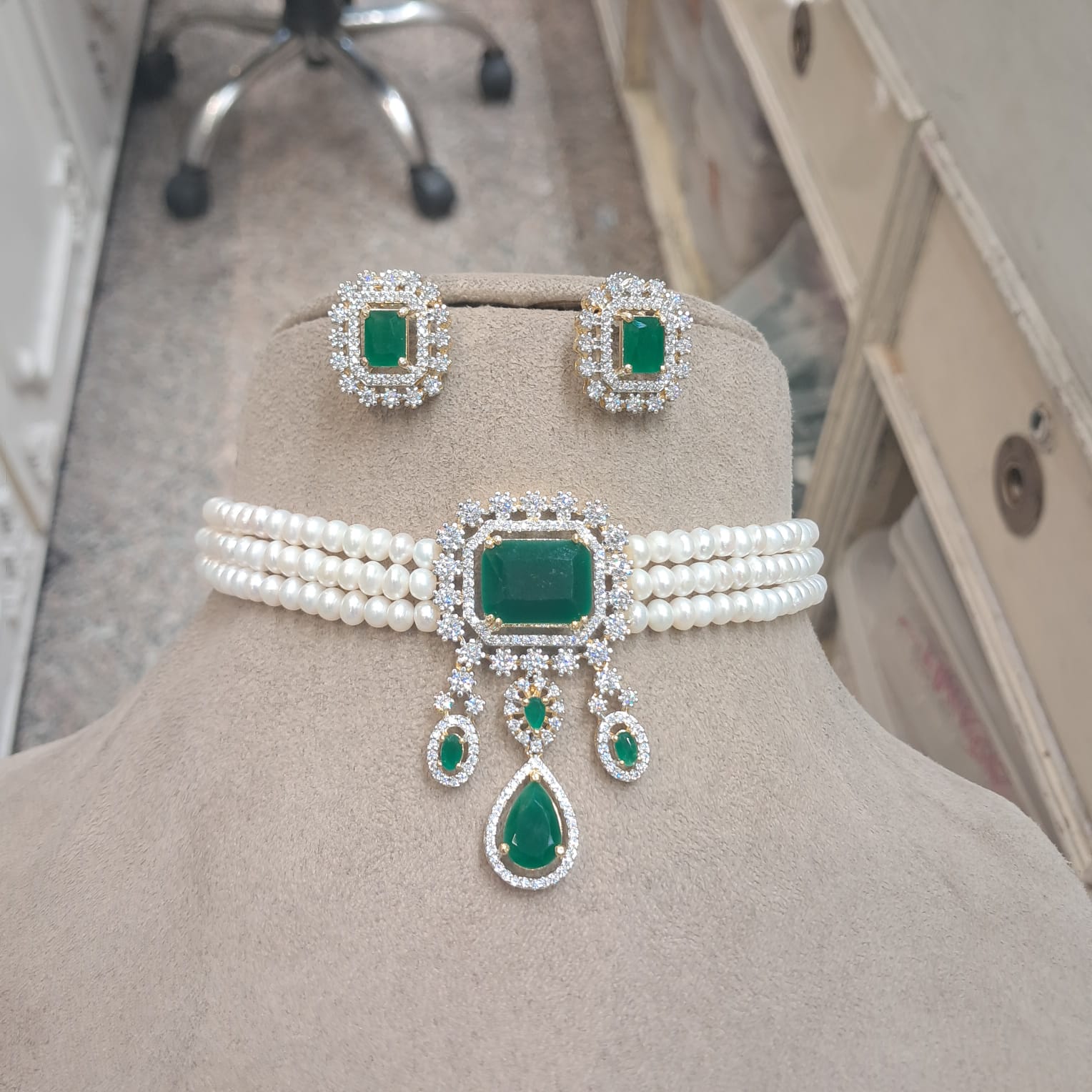 Choker Set Green