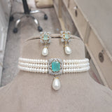 Choker Set Blue