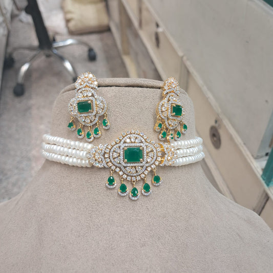 Choker Set Designer Green