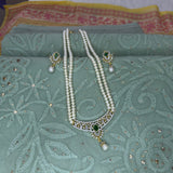 Royal Pearls 2 layer Green Set