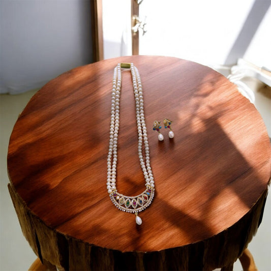 Replica Of Gold Set Navratna