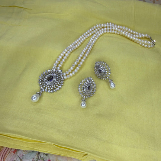 Amytrhist Color 2 Layer Pearls Set