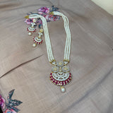 Daimond Style Raani Haar [RED]