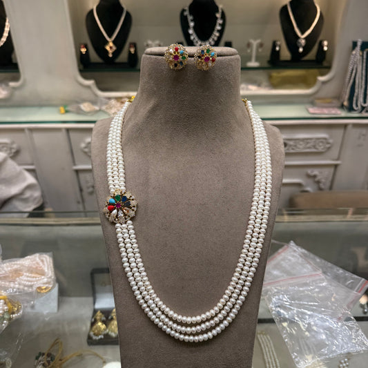 Gold look Naratna Side Piece