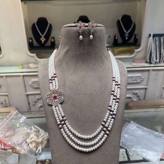 Royal Flower 3 Layer Red Side piece