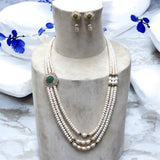 Royal Flower 3 Layer Green Side piece