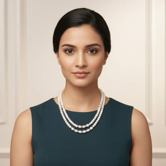 Pearls Combination Double Layer Set