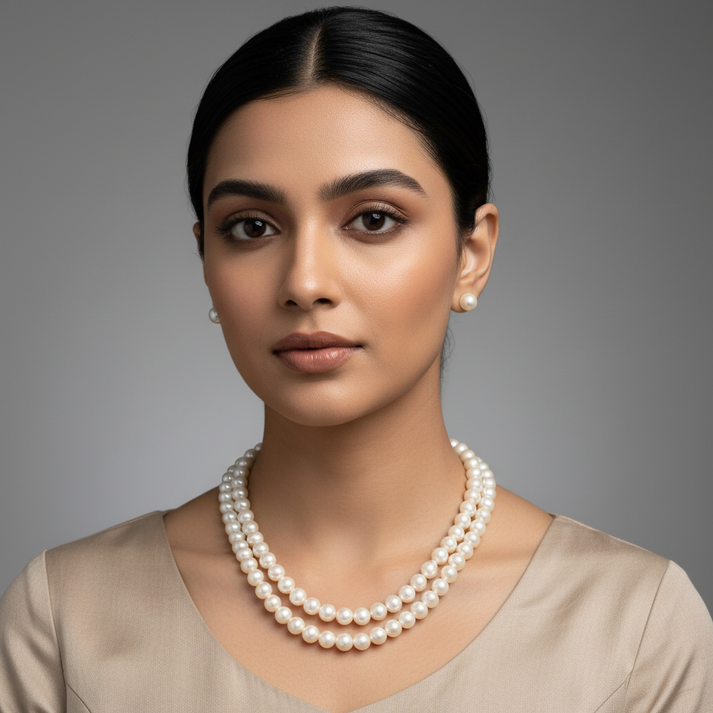 Round pearls 2 layer Set [PREMIUM]