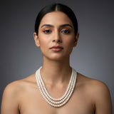 3 layer Seed pearls mala