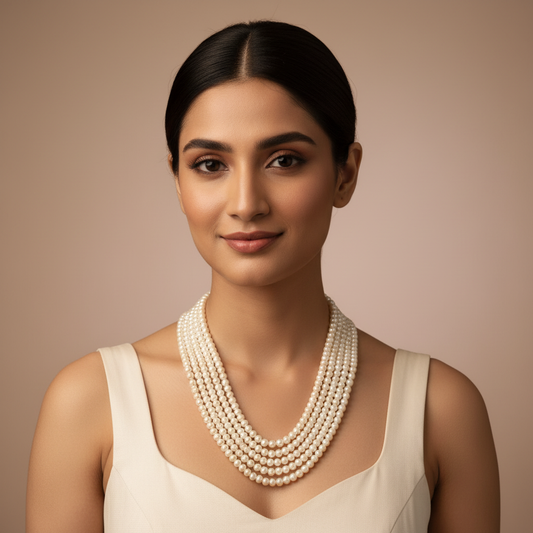 5 layer Seed pearls Haram