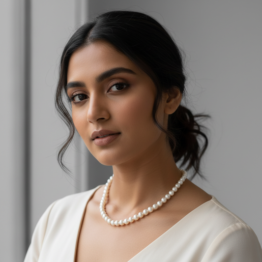 Gradation Pearls Single Layer Set