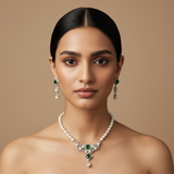 Designer Pearl Set Rolex Green