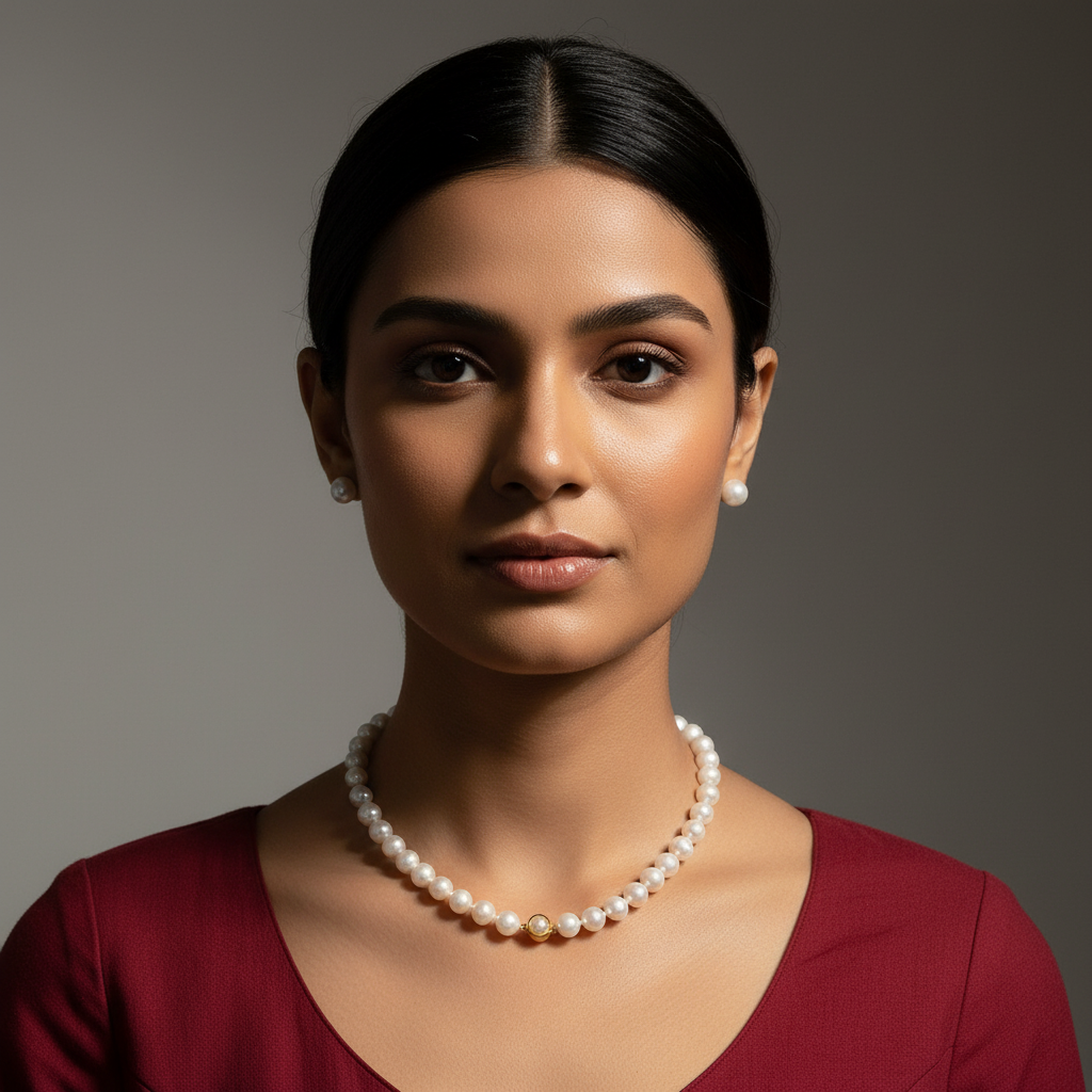 Exclusive Statment Pearls Necklace