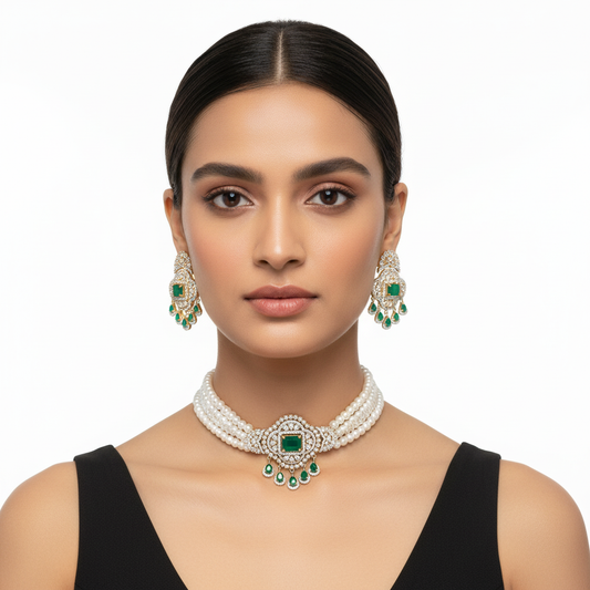 Choker Set Designer Green
